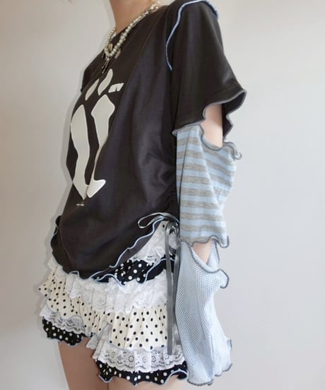 【CA MEETS UV】 RE Mellow Drawstring L/S Top   / 250807-010