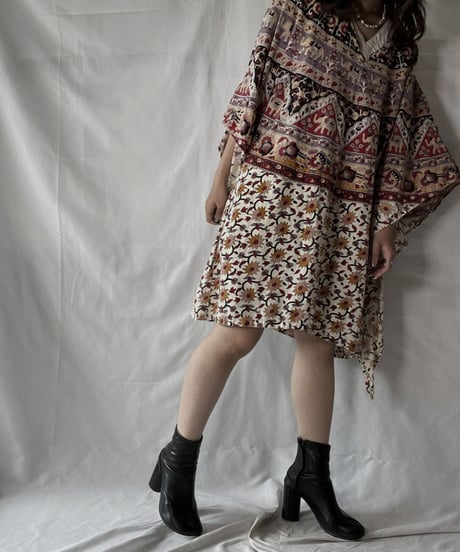 【USED】  Ethnic L/S Top/210921-041
