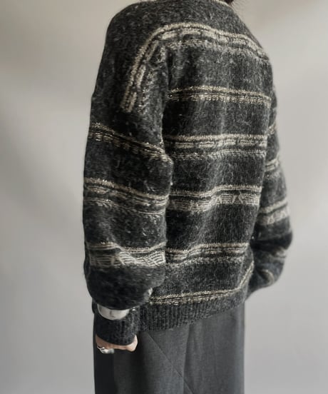 【USED】 Made in ITALY Wool Knit Top / 231028-005