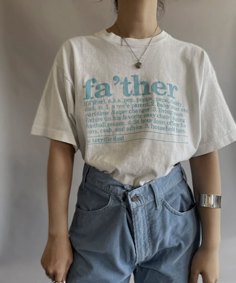 【USED】 S/S Father T-shirt / 230603-012
