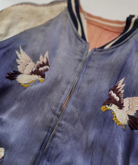 【USED】 Vintage Souvenir Jacket JAPAN/ 240101-015
