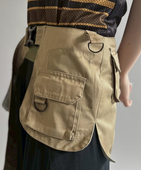 【RE;CIRCLE】  RE Fishing Vest Belt Bag / 260601-008