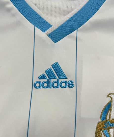 【USED】 adidas 09~10's Olympique Marseille Soccer Shirt/ 250607-022