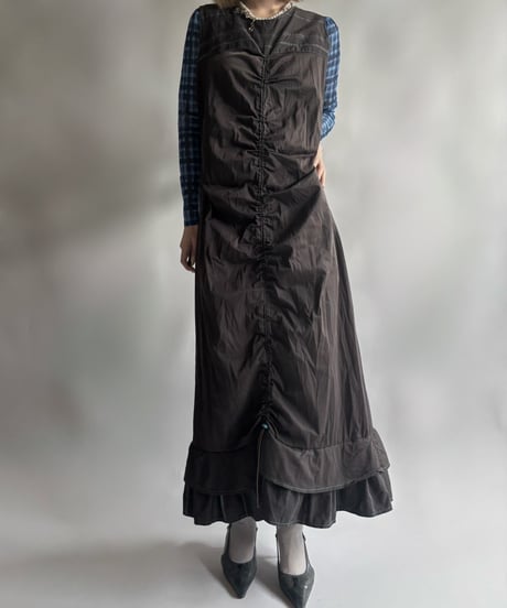 【USED】 N/S drawstring One-Piece  /250906-012