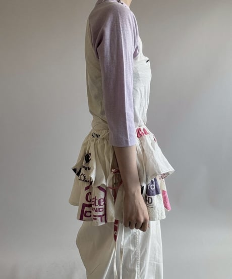 【RE;CIRCLE】 Re Eco Bag Maki Skirt /  250626-008