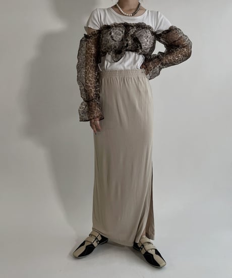 【USED】 See-through Long Sleeves Top / 220507-012