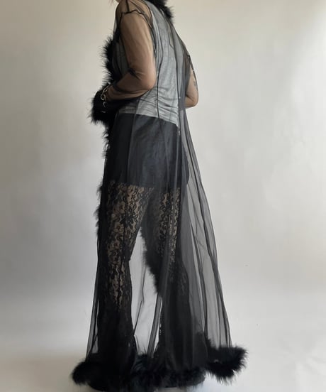 【USED】 Fur Dress One-Piece/241006-019