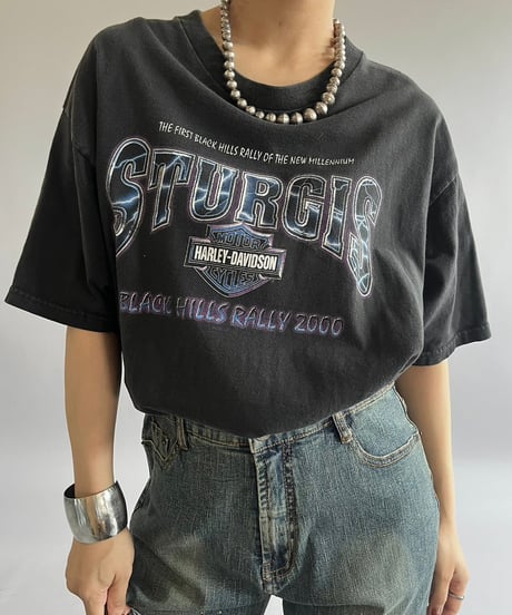 【USED】Made in USA HARLEY DAVIDSON T-Shirt /240824-038