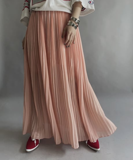 【USED】 Poly Long Skirt / 230311-024