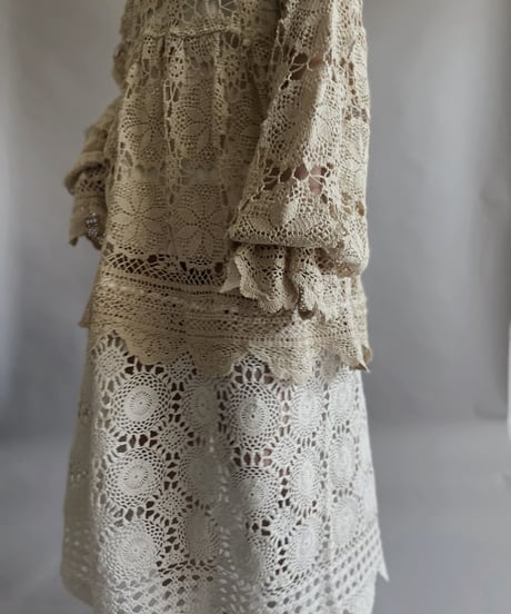 【RE;CIRCLE】 RE Crochet One-piece / 230330-001