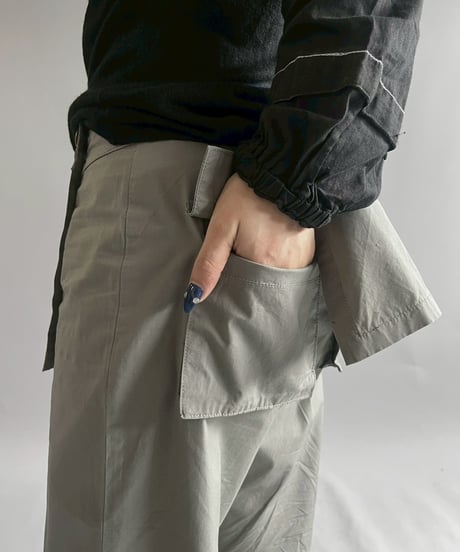 【USED】  Cop.Copine Layered Design Pants / 251014-033