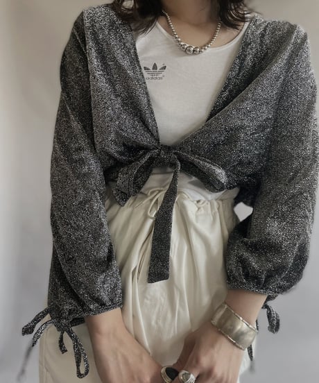 【USED】 L/S Lame Top / 230527-007