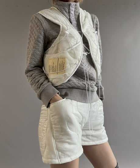 【RE;CIRCLE】 RE Liner Code Vest White / LINER-09