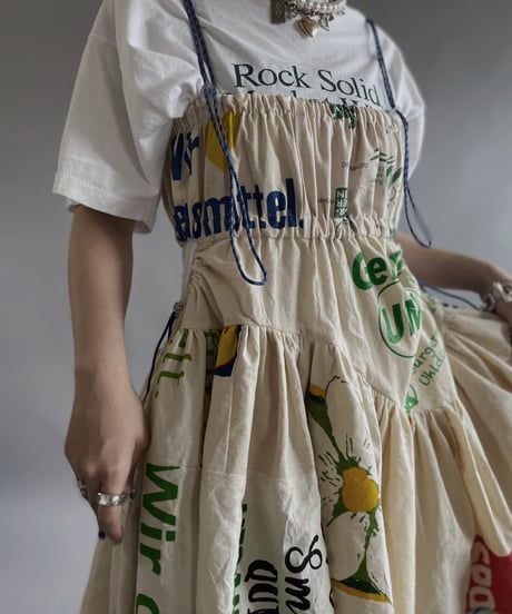 【RE;CIRCLE】RE Eco-Friendly Bag Code Camisole Middle One-piece / 240516-032