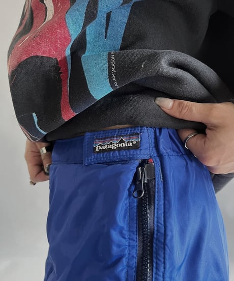 【USED 】Made in USA Patagonia Fleece Lining  Nylon Pants/ 231216-003