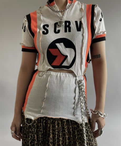 【RE;CIRCLE】 RE Mellow Top + Mini Skirt /  240725-012