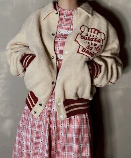 【USED】 Wool Stadium Jacket / 201120-001