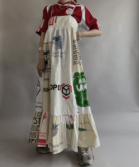 【RE;CIRCLE】RE Eco-Friendly Bag Camisole Long One-piece / 230525-008