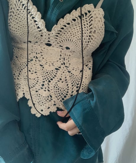 【RE;CIRCLE】 RE Crochet Bustier①/210611-010