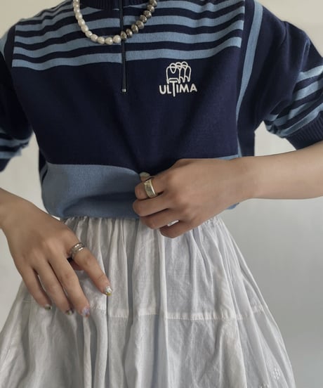 【USED】 Short Sleeved Top / 220604-011