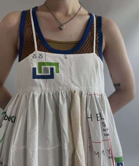 【RE;CIRCLE】RE Eco-Friendly Bag Camisole Long One-piece / 230727-025