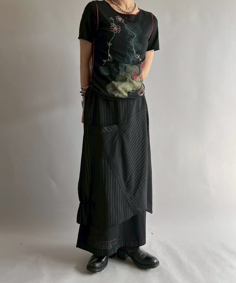 【USED】 Cop.Copine Flower Print Top  /251014-012
