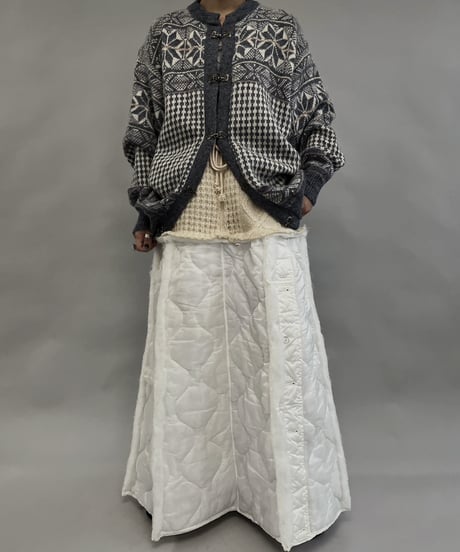 【USED】 Made in Scotland Tylorian Knit Top  /231223-002
