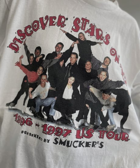 【USED】  Discover Stars On Ice 1996-1997 US Tour T-shirt / 220827-021