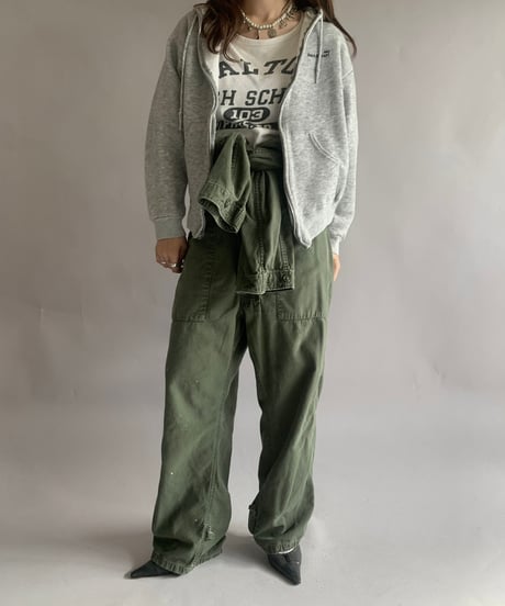 【USED】 Military Jump Suit  /241109-037