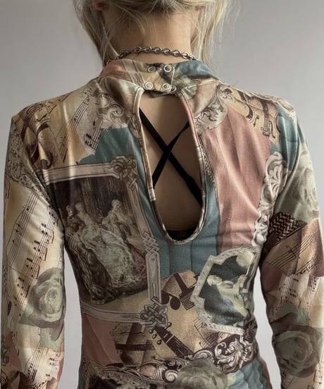 【USED】 Classical Pattern Leotard / 260425-017