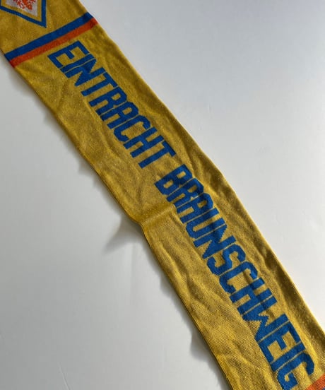 【USED】 Knit Soccer Muffler Blue × Yellow / 230206-014