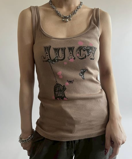 【USED】 Made in USA Juicy Country Tank Top / 250517-001
