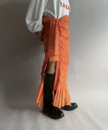 【USED】 Gather Long Skirt / 251012-010