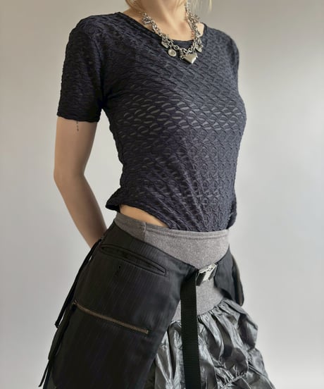 【RE;CIRCLE】  RE Suit Waist Bag / 260601-001