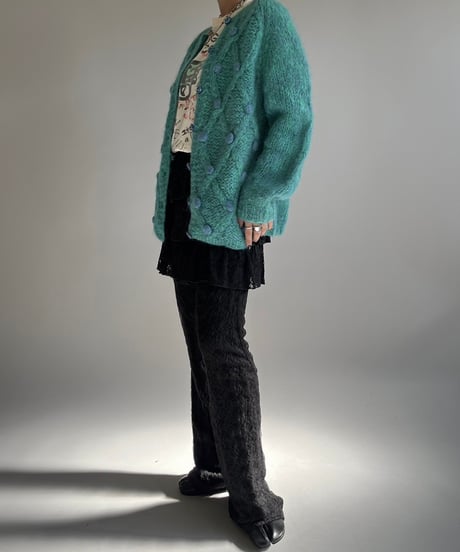 【USED】 Pattern Knit Cardigan /250111-011