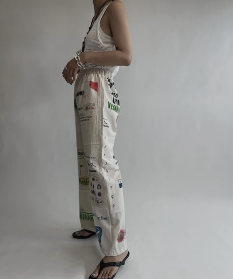 【RE;CIRCLE】 RE Eco-Friendly Bag Pants / 220804-021