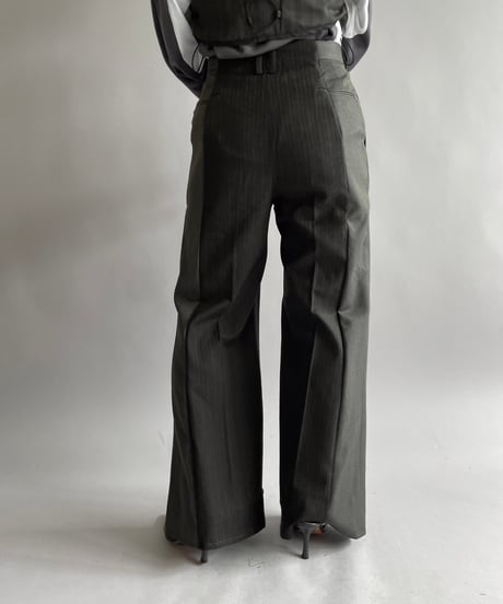 【RE;CIRCLE】 Re Suit Slit Pants/ 241003-019