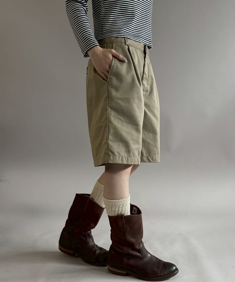 【USED】 LANDS' END Chino Shorts /260502-025