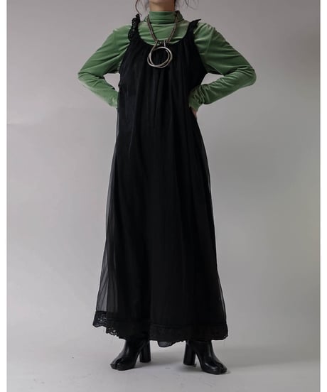 【USED】 See-through Camisole Dress  ② / 220324-019