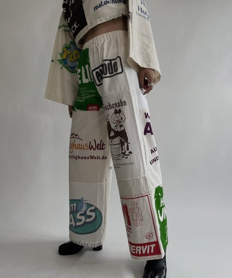 【RE;CIRCLE】 RE Eco-Friendly Bag Straight Pants / 220825-008