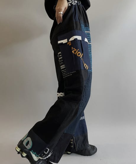 【RE;CIRCLE】RE Eco-Friendly Bag Cargo Pants Black / 230828-015
