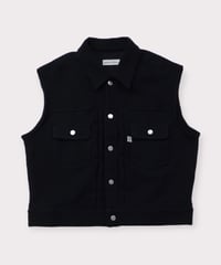 【COSMOS TEXAS】24ss Second Vest Navy / 240311-018
