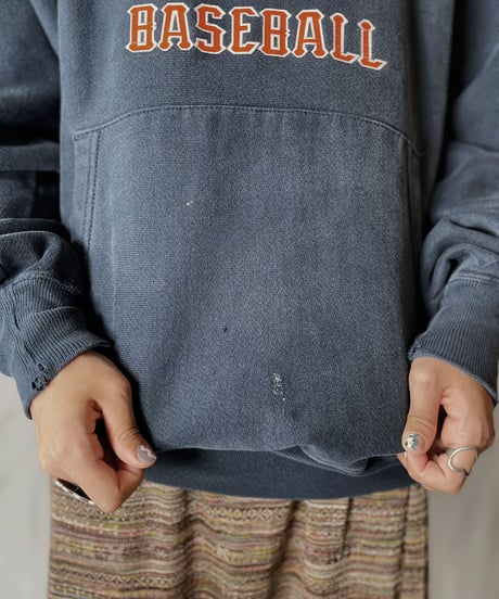 【USED】  Champion Reverse Weave Hoodie CARROL BASEBALL/210902-018