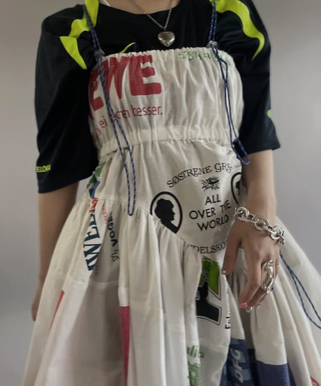 【RE;CIRCLE】RE Eco-Friendly Bag Code Camisole Middle One-piece / 240418-016