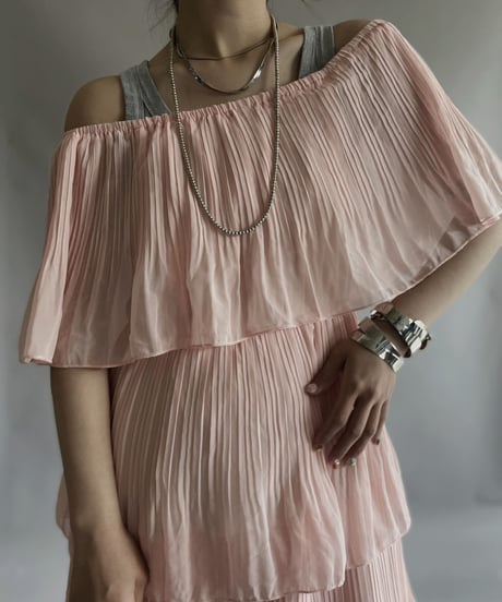 【USED】  S/S Poly One-piece / 230408-030