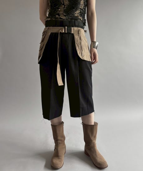 【RE;CIRCLE】  RE Fishing Vest Belt Bag / 260528-014