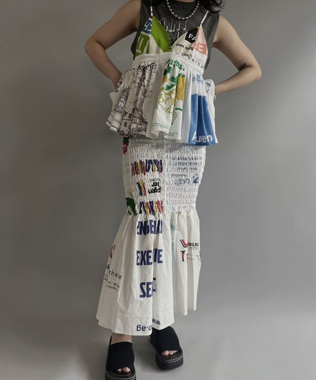 【RE;CIRCLE】RE Eco-Friendly Bag Camisole Bustier / 230622-007