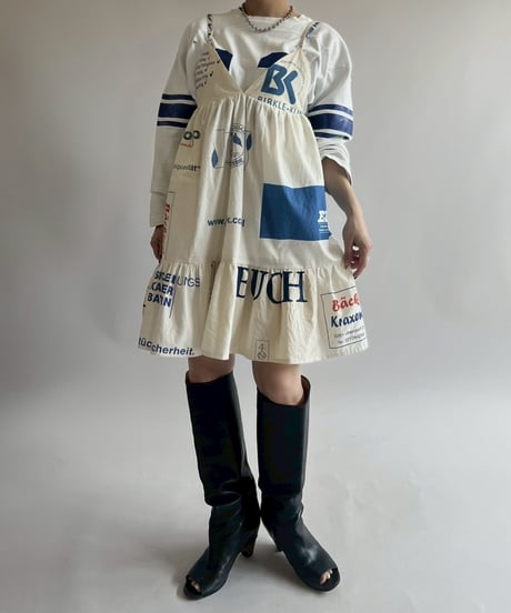 【RE;CIRCLE】 Re Eco Bag Back Lace Up Cami  /  250417-011