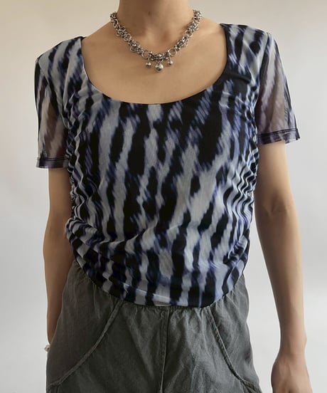 【USED】 DKNY Design S/S Top  / 250517-014