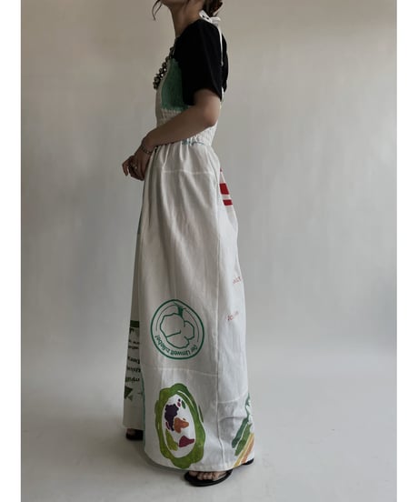 【RE;CIRCLE】RE Eco-Friendly Bag Camisole One-piece / 220512-017